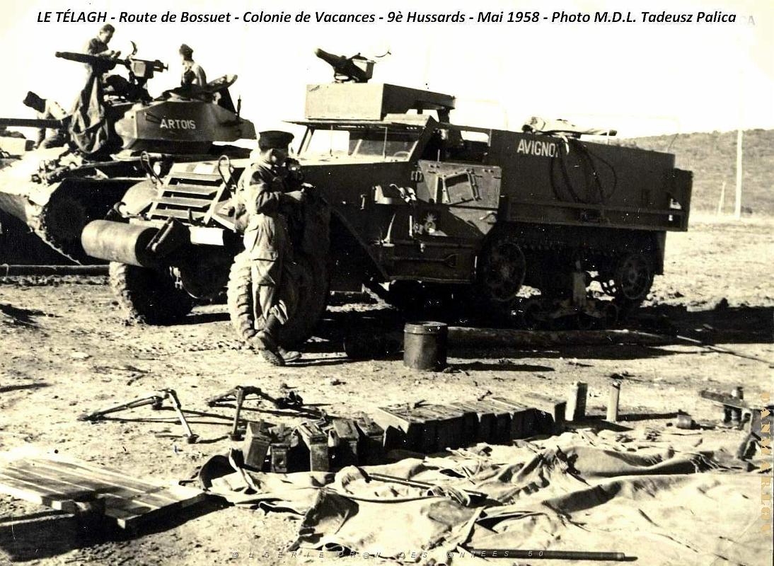 Le Telagh - Colonie de Vacances - 9e Hussards - 1958.JPG